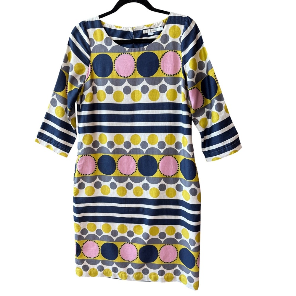 Boden 100% Cotton Shift Dress Women's 6L